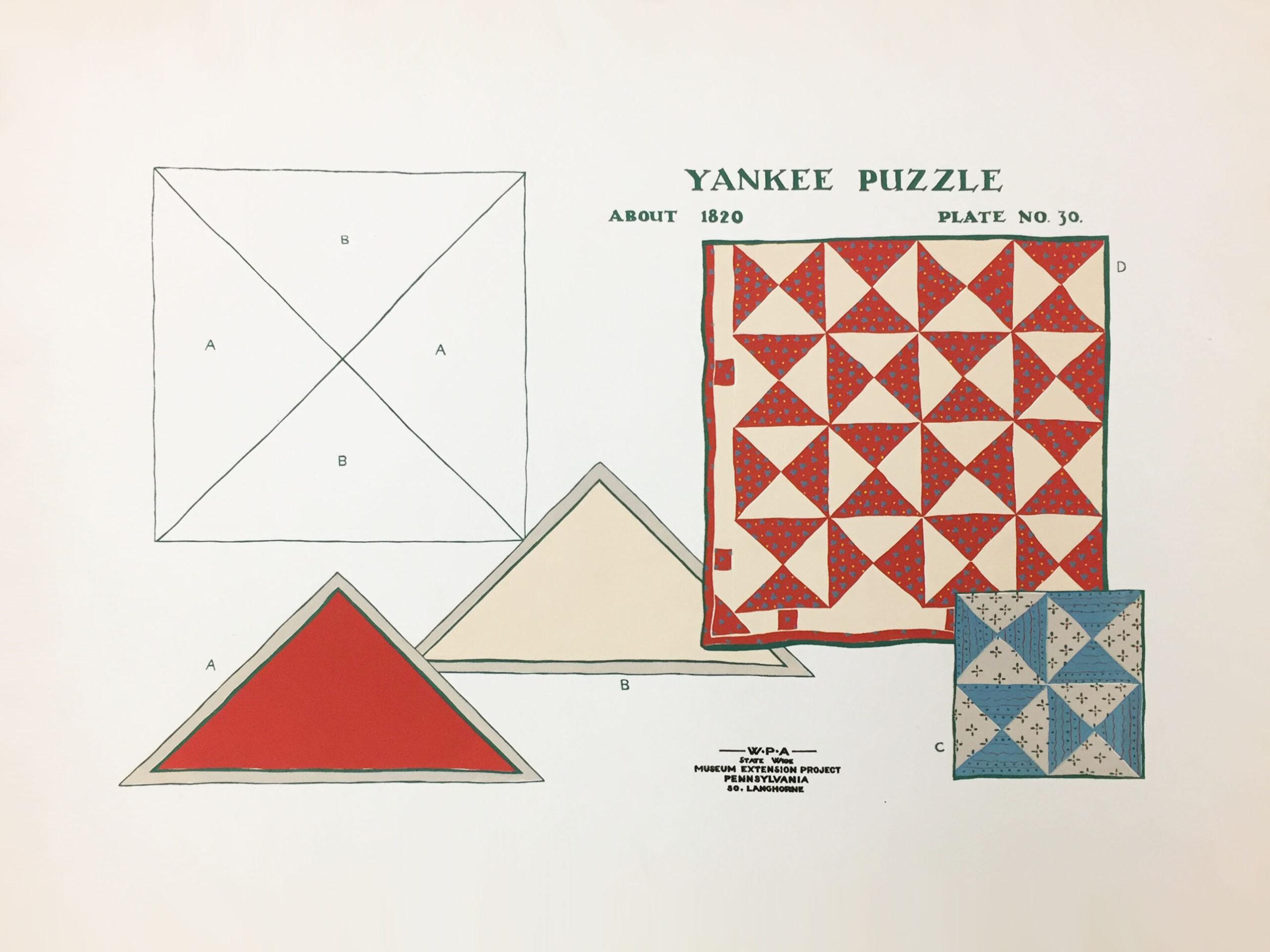 Yankee Puzzle A New Deal for Quilts